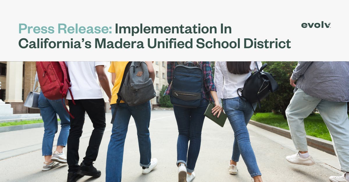Maderna Unified School District - students walking